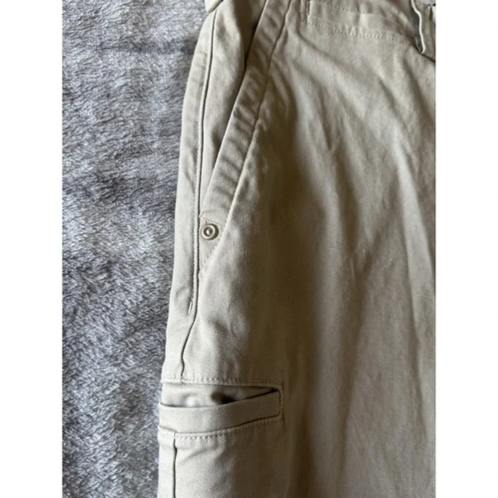 Duluth Trading Co Flex‎ Ballroom Khakis Mens 36x30 Relaxed Fit Tan Work Pants